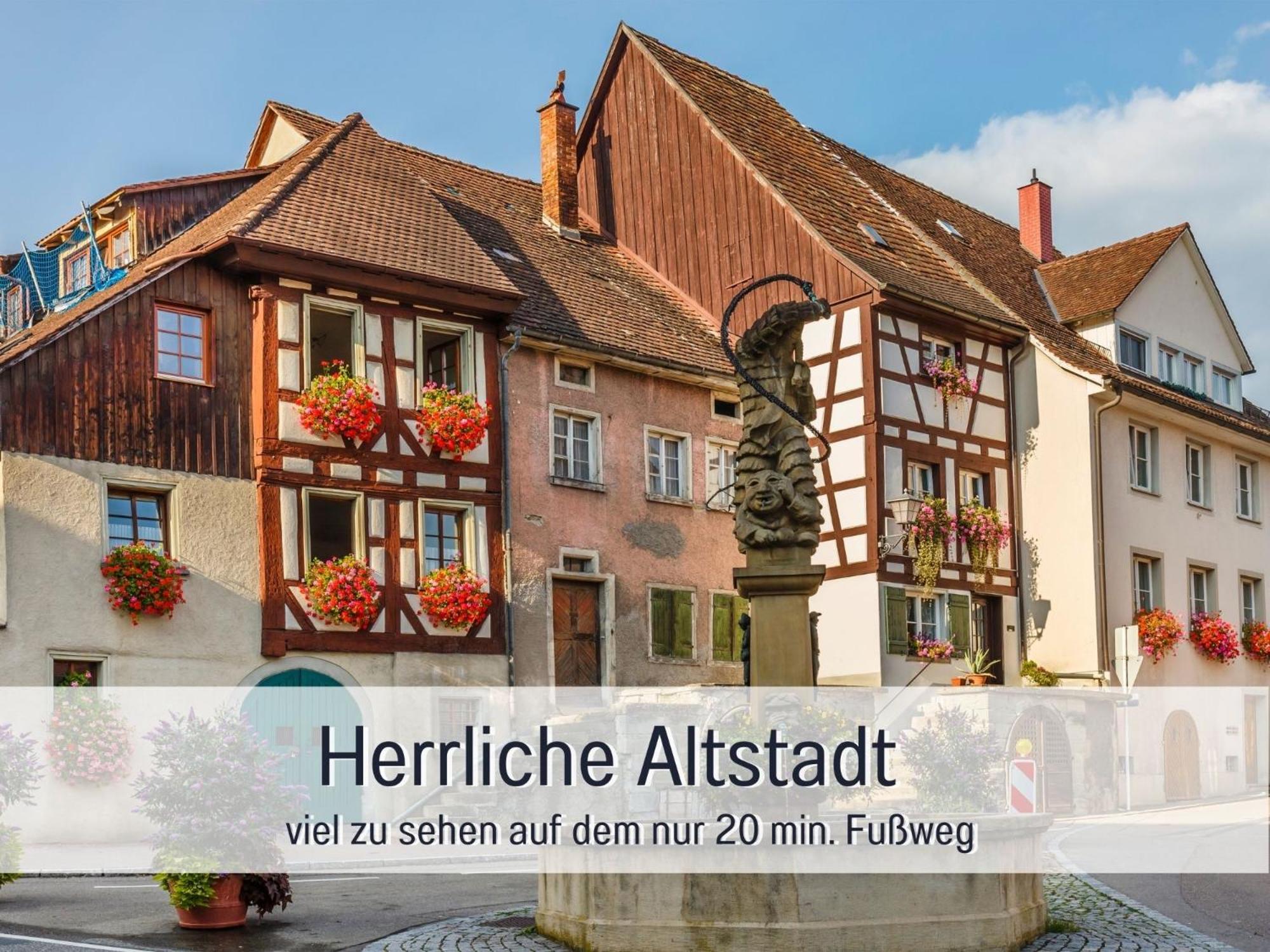 Sonnenterrasse - 3 Schlafzimmer, Whirlpool & Alpenblick - Perfekt Fuer Romantik Oder Familienurlaub Mit Kind , Hund Willkommen By Ferienwohnenamsee - Uberlingen Luaran gambar