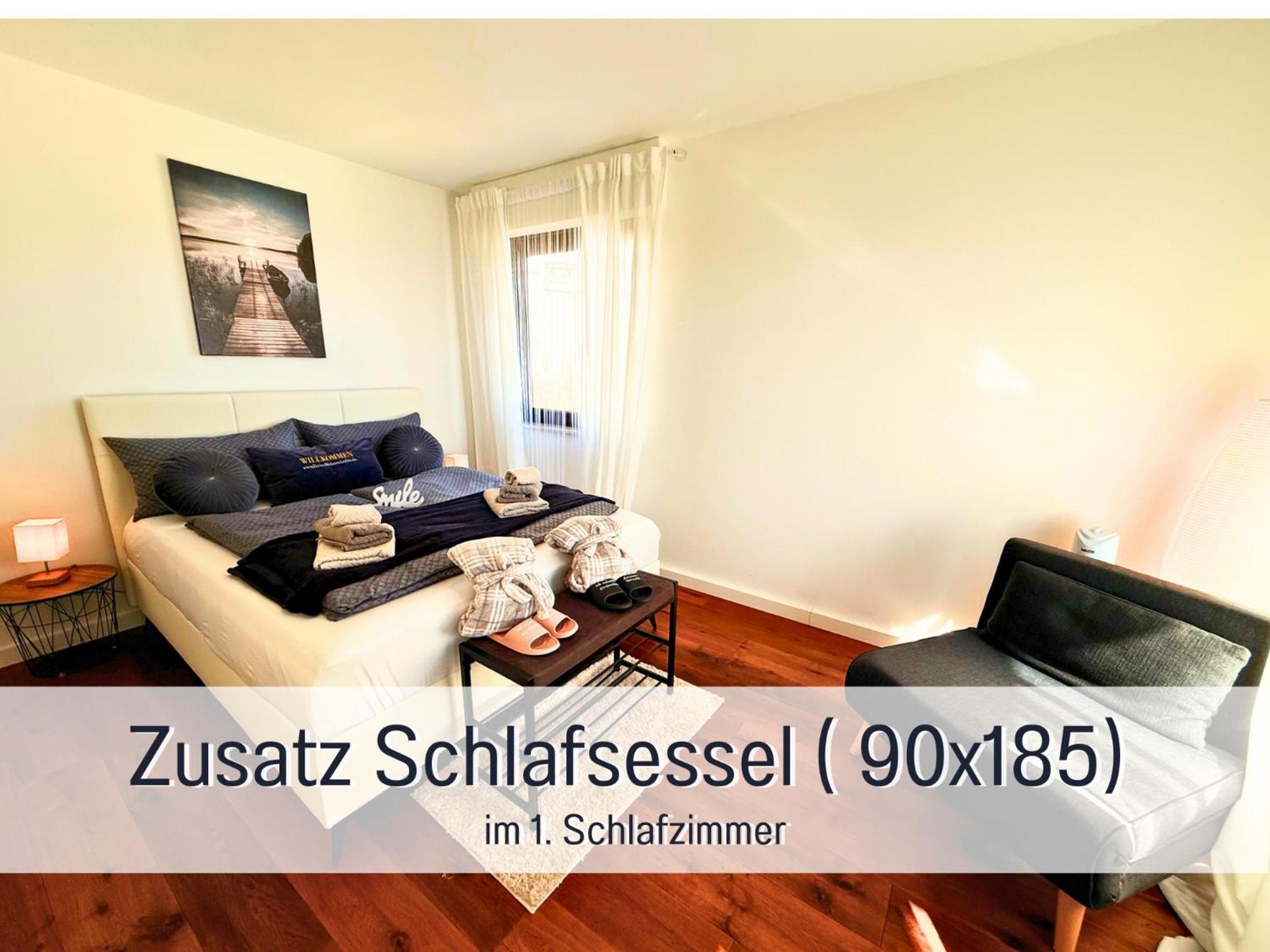 Sonnenterrasse - 3 Schlafzimmer, Whirlpool & Alpenblick - Perfekt Fuer Romantik Oder Familienurlaub Mit Kind , Hund Willkommen By Ferienwohnenamsee - Uberlingen Luaran gambar