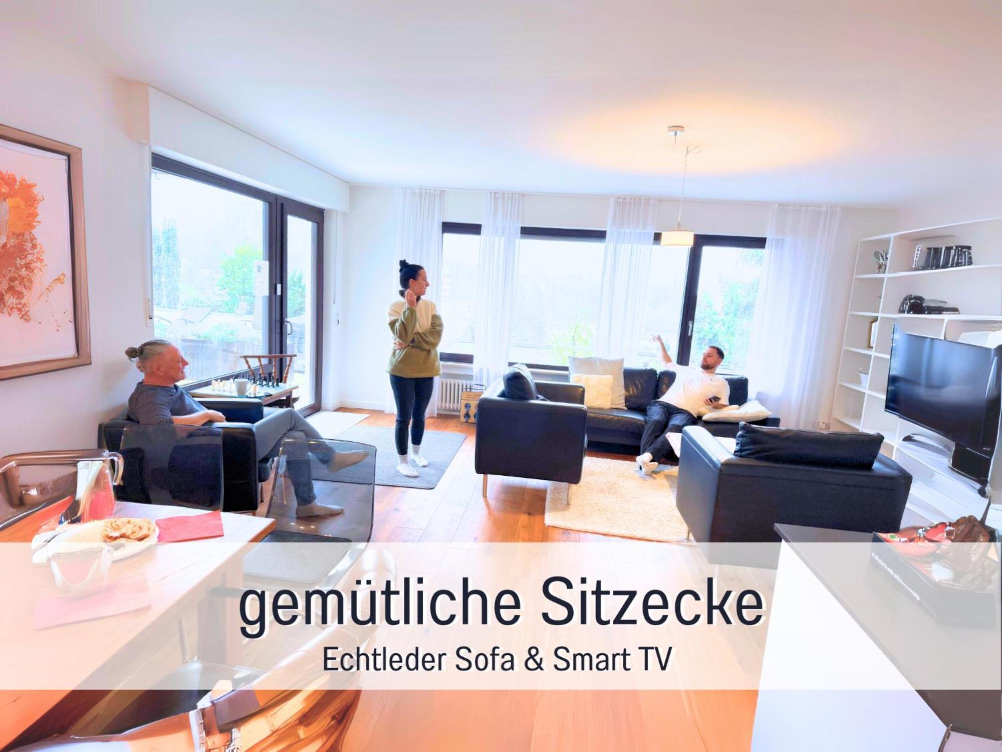 Sonnenterrasse - 3 Schlafzimmer, Whirlpool & Alpenblick - Perfekt Fuer Romantik Oder Familienurlaub Mit Kind , Hund Willkommen By Ferienwohnenamsee - Uberlingen Luaran gambar